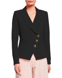 Smythe Asymmetrical Wrap Blazer at Neiman Marcus